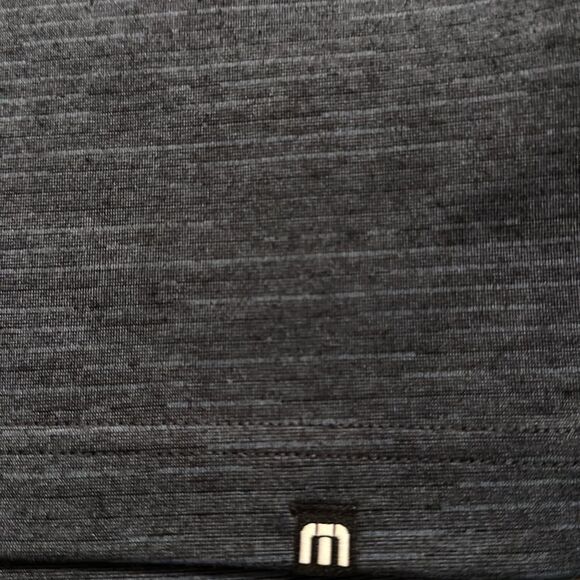 Travis Mathew Navy Heather Crestview 1/4 Zip Logo Size XL - Picture 9 of 10